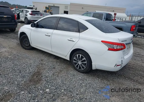 2015 Nissan Sentra S z USA, uszkodzony, nr VIN 3N1AB7AP1FY280290